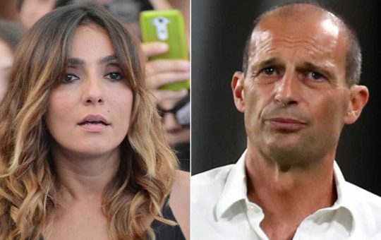 Ambra Angiolini e Massimiliano Allegri.