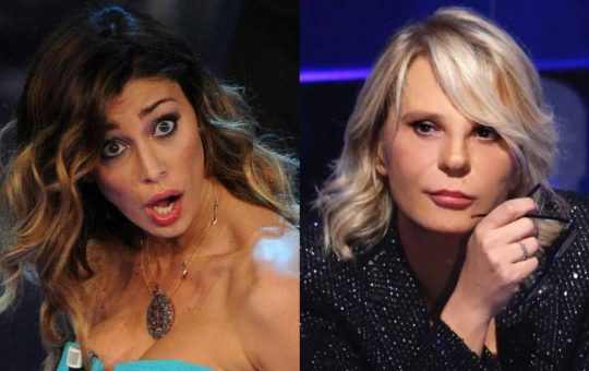 Belen Rodriguez e Maria De Filippi - solospettacolo.it