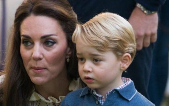 Kate Middleton e il figlio George - solospettacolo.it