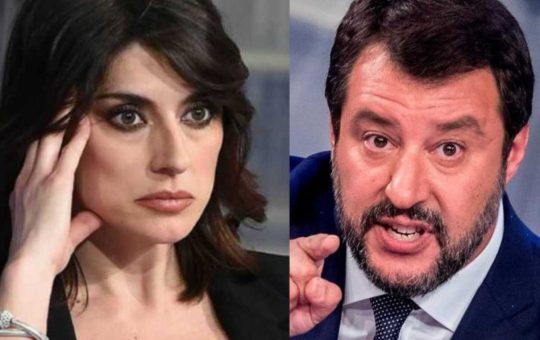 Elisa Isoardi e Matteo Salvini - solospettacolo.it