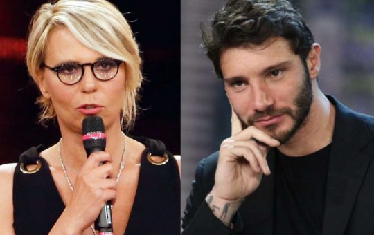 Stefano De Martino e Maria De Filippi - solospettacolo.it