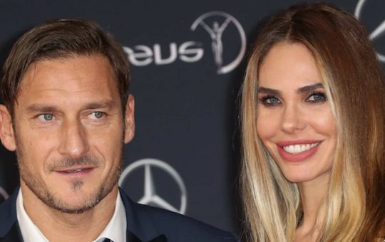 Francesco Totti ed Ilary Blasi - solospettacolo.it